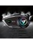 Motosiklet Kask Kulaklığı 5.3 Bluetooth Kulaklık Seti Rgb Intercom Y80 4