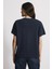 Yıkama Efektli Comfort Fit Kadın Tshirt 2