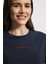 Yıkama Efektli Comfort Fit Kadın Tshirt 3