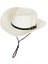 Katlanabilir Hasır Güneş Şı Trilby Panama Fedora Çene Askısı (Yurt Dışından) 3