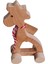 Gg Toys - Montessori Doğal Ahşap Tekerlekli Oyuncak - Zürafa 3