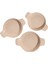 Döküm Saplı Güveç Sahan Set | 6 Parça | Vizon |18cm-20cm-22cm 3