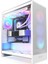 H7 Flow (2024) CM-H72FW-R1 Rgb White Tempered Glass USB 3.2 Atx Mid Tower Kas 1