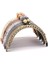 Parçalı Metal Cüzdan Öpücük Toka Kilit Dıy Para Çantası, 3,3 Inç/8,5 cm (Yurt Dışından) 1