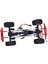 Metal Yüksek Boşluk Süspansiyon Bağlantısı ve Direksiyon Bağlantı Seti 9749 Traxxas TRX4M 1/18 Rc Paletli Araba Yükseltme Parçaları, 3 (Yurt Dışından) 5