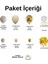 Balon Seti Pink Blush-Deniz Kumu-Krom Gold-Şeffaf 60 Lı Balon Zinciri Seti +10GrGoldPul 2