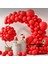 Balon Seti Pastel Kırmızı 60 Lı Balon Zinciri Seti 1