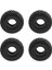 Adet 117MM 1.9 Kauçuk Lastik Jant Lastiği 1/10 Rc Paletli Araba Traxxas Trx4 RC4WD D90 Eksenel SCX10 Iı Iıı Redcat Mst (Yurt Dışından) 1