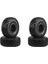 Adet 117MM 1.9 Kauçuk Lastik Jant Lastiği 1/10 Rc Paletli Araba Traxxas Trx4 RC4WD D90 Eksenel SCX10 Iı Iıı Redcat Mst (Yurt Dışından) 2
