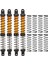 Metal 120MM Amortisör Yağ Damperi 1/10 Rc Paletli Araba Eksenel SCX10 90046 RBX10 Traxxas Trx4 (Yurt Dışından) 1