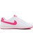 Court Vintage Majestic Leather Sneaker Deri Günlük Spor Ayakkabı Beyaz Pembe 3