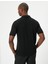 Polo Yaka Ince Triko Tişört Slim Fit Kısa Kollu Kırçıllı 4