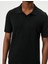 Polo Yaka Ince Triko Tişört Slim Fit Kısa Kollu Kırçıllı 5