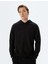 Kapşonlu Sweatshirt Basic Uzun Kollu Pamuklu 1