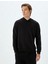 Kapşonlu Sweatshirt Basic Uzun Kollu Pamuklu 3