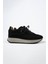 Calista Erkek Deri Bağcıklı Siyah Sneakers 2