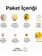 Balon Seti Pink Blush-Deniz Kumu-Krom Gold-Şeffaf 100 Lü Balon Zinciri Seti +10Gr Gold Pul 2