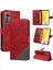 Elmas Dikiş ve Kart Yuvası Deri ile Xiaomi 12 Lite Için Flip Case (Yurt Dışından) 1