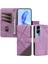 Elmas Dikiş Deri Telefon Kılıfı ile Onur 90 Lite Için Flip Case ve (Yurt Dışından) 5