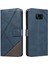 Elmas Dikiş Deri Telefon ile Samsung Galaxy S7 Kenar Için Flip Case (Yurt Dışından) 1