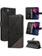 IPhone 13 Için Flip Case ve Kart Yuvası Deri Telefon Koruma Kılıfı ile (Yurt Dışından) 1