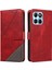 Elmas Dikiş ve Kart Yuvası Deri ile Onur X6A 4g Için Flip Case (Yurt Dışından) 3