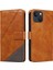 Elmas Dikiş Deri Telefon Koruması ile IPhone 14 Için Flip Case (Yurt Dışından) 1