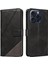 Elmas Dikiş Deri ile IPhone 15 Pro ve Kart Yuvası Için Flip Case (Yurt Dışından) 1