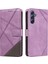 Elmas Dikiş ve Kart Yuvası ile Samsung Galaxy A35 5g Için Flip Case (Yurt Dışından) 2