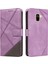 Samsung Galaxy A6 ve Kart Yuvası Deri Telefon Koruma Için Flip Case (Yurt Dışından) 1