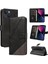 Elmas Dikiş Deri Telefon Koruması ile IPhone 14 Için Flip Case (Yurt Dışından) 2