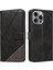 Elmas Dikiş Deri Telefon Kılıfı ile IPhone 16 Pro Max Için Flip Case (Yurt Dışından) 2