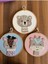 18.5cm 3'lü Set Bebek/çocuk Odası Duvar Süsü/punch Nakis Duvar Panosu/bebek Hediyelik/hastane 4