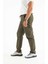 Longberg Erkek Beli Lastikli Bağcıklı Mevsimlik Jogger Spor Pantolon 3