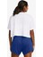 Boxy Crop Branded Kadın Beyaz Günlük T-SHIRT.100 2