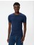 Basic Tişört Kısa Kollu Bisiklet Yaka Pamuklu 3