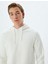 Kapşonlu Sweatshirt Basic Şardonlu Pamuk Karışımlı 1