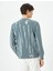Soyut Baskılı Sweatshirt Bisiklet Yaka Uzun Kollu 4