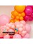 Balon Seti Şeftali-Fuşya-Makaron Pembe 60 Lı Balon Zinciri Seti 4