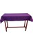 Sıra Örtüsü Pamuklu Lila (40 x 120 cm Ölçülerindeki Sıralar Için) 2