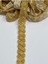 Boncuklu Şerit / Boncuk Işli Şerit / 1 Metre / Gold 1