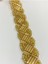 Boncuklu Şerit / Boncuk Işli Şerit / 1 Metre / Gold 3