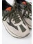 Moreno Erkek Deri Bağcıklı Bej-Haki Sneakers 4