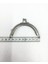 Çanta ve Cüzdan Klipsi Oval 12 cm Gümüş 2