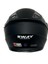 Sw 926 Matt Black Double Vizör Çene Açılır Kask 3