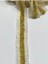Boncuklu Şerit / Boncuk Işli Şerit / 1.35 Cm / Koyu Gold 2