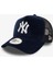 New York Yankees Cold Trucker Unisex Lacivert Şapka.- 1