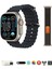 Siyah Hk9 Ultra 2 Max 2 GB Dahili Hafıza/chat Gpt/3d Animasyonlu Gen 4 Amoled Watch Ultra 2 Akıllı 1