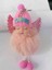 Bebek Figürlü Peluş Anahtarlık Pembe 2