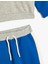 Eşofman Takımı Uzun Kollu Pamuklu Sweatshirt ve Eşofman Altı Şardonlu 3